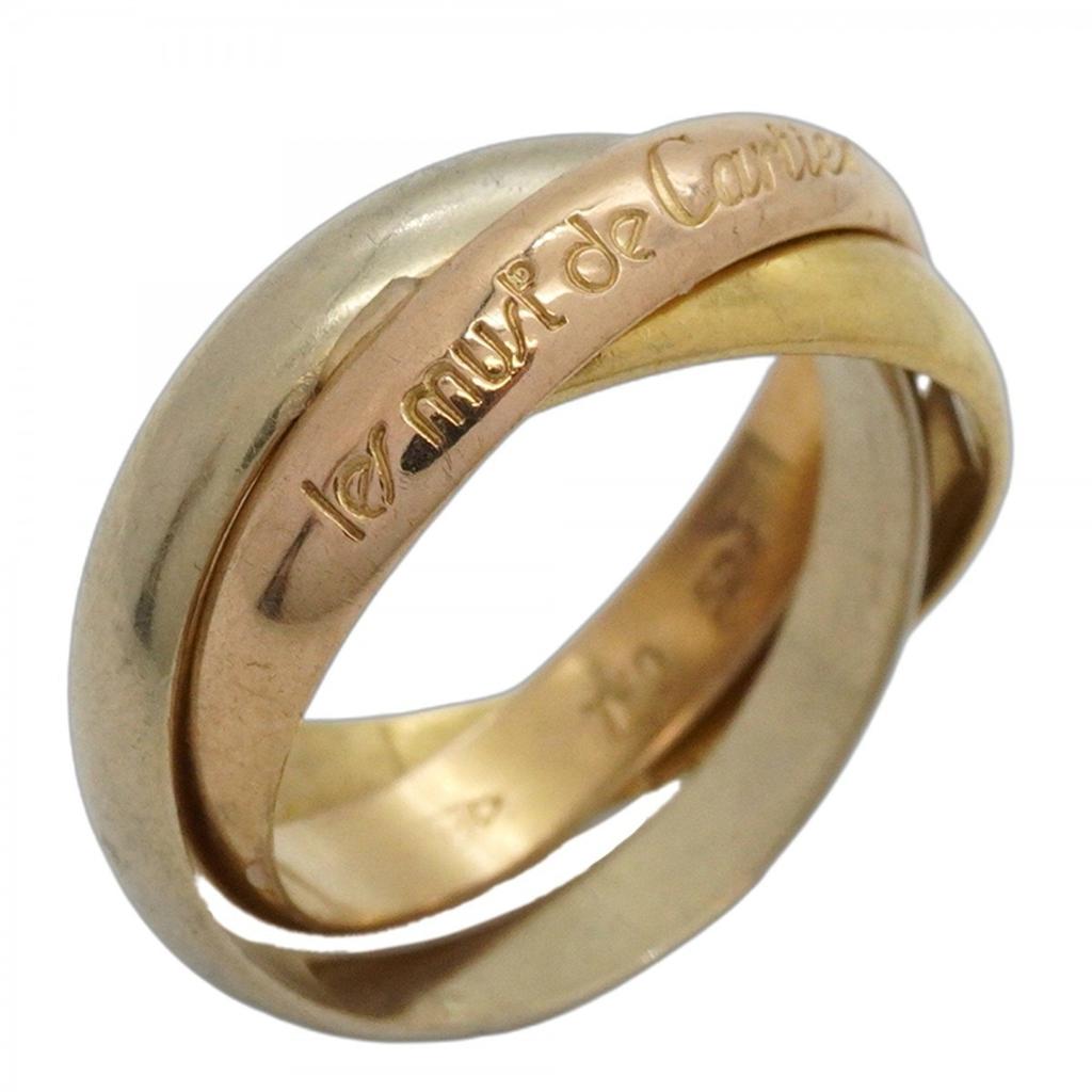Cartier pink gold (18K) gold (18K) yellow gold (18K) Band Ring (Pre-Owned)