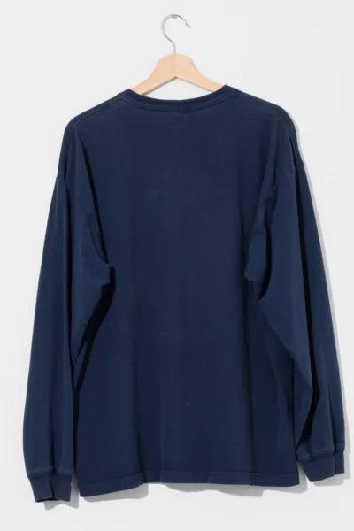 Carhartt Vintage Y2K Carhartt Distressed Long Sleeve Pocket T-Shirt