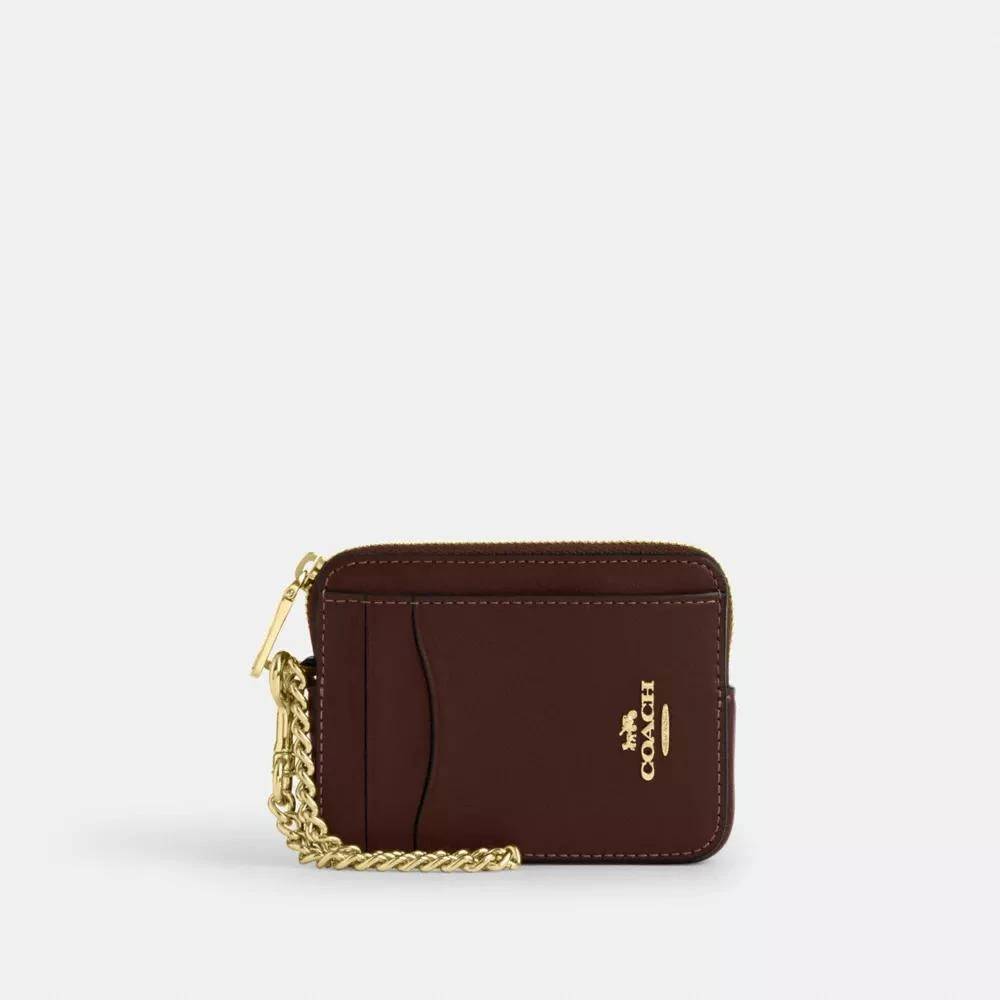 Coach Zip Card Case