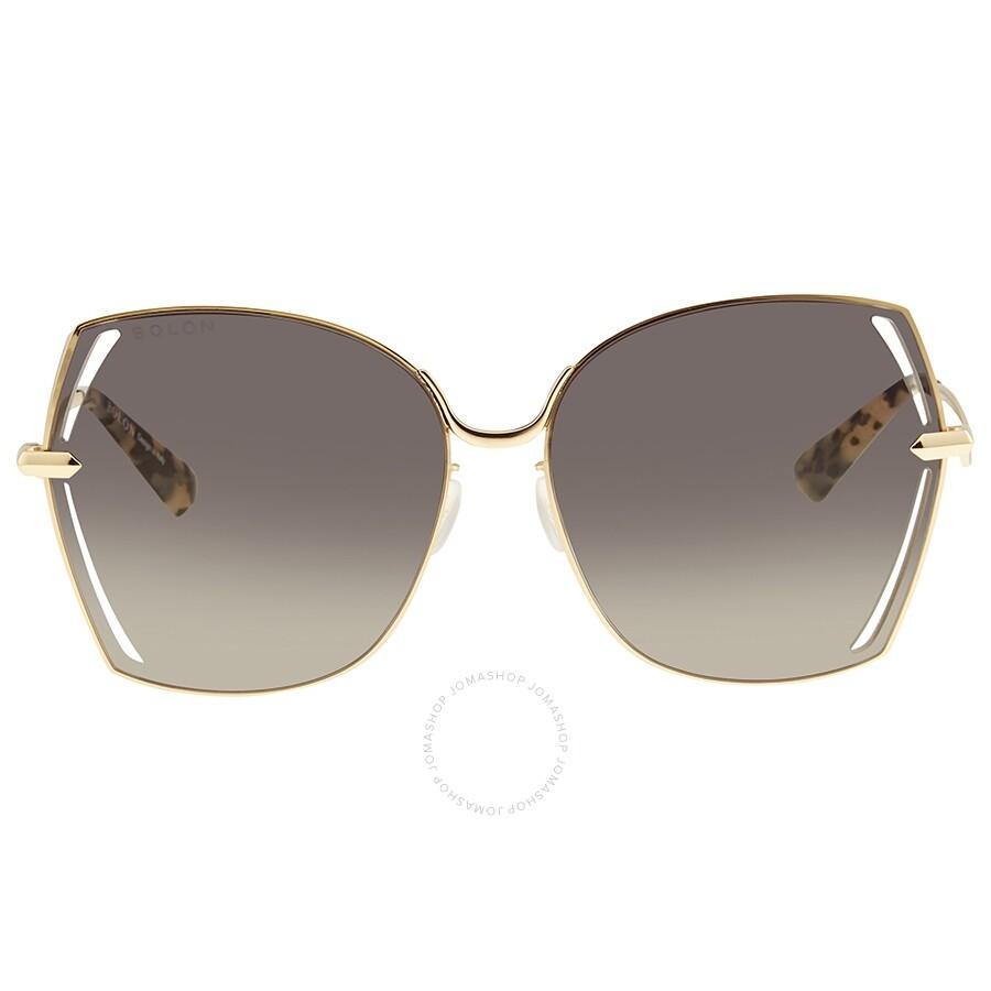 BOLON Ladies Sunglasses Gold/Gray BL8038A6059