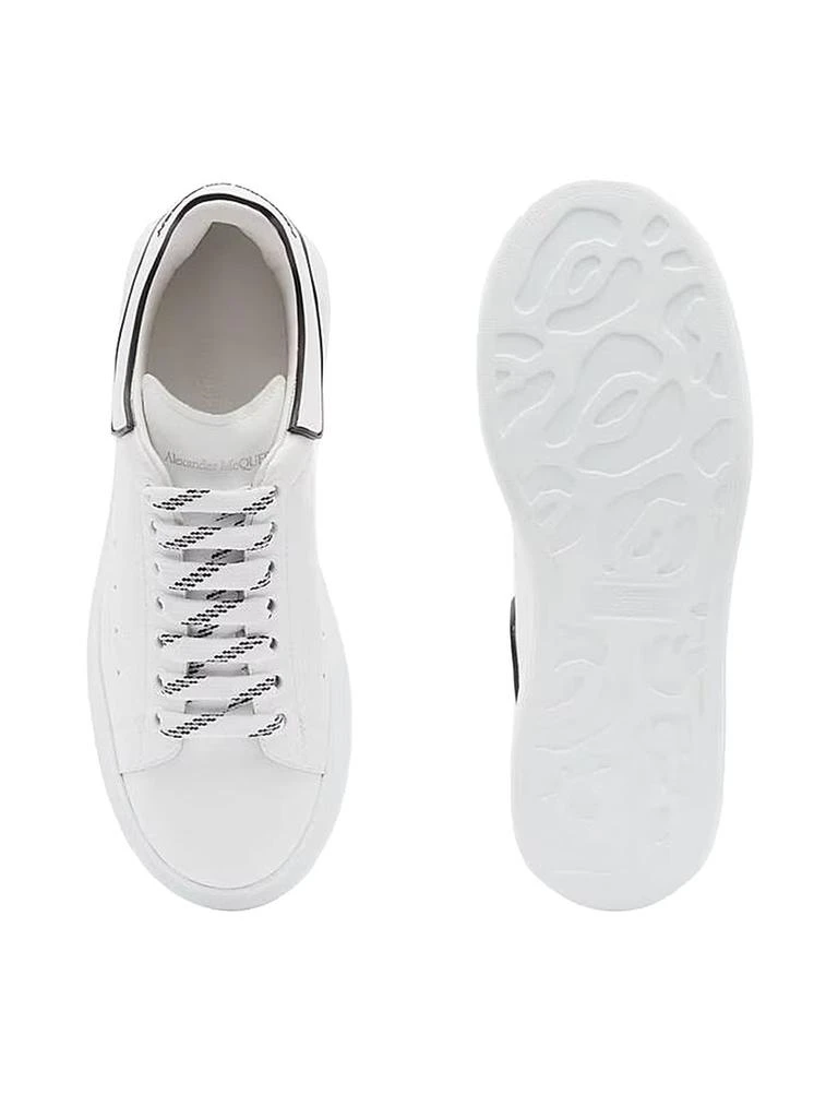 Alexander McQueen Men
s Oversized Leather Platform Sneakers 4