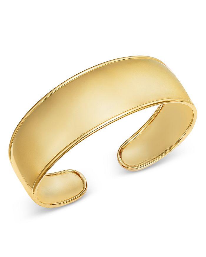 Alberto Amati 14K Yellow Gold Cuff Bangle