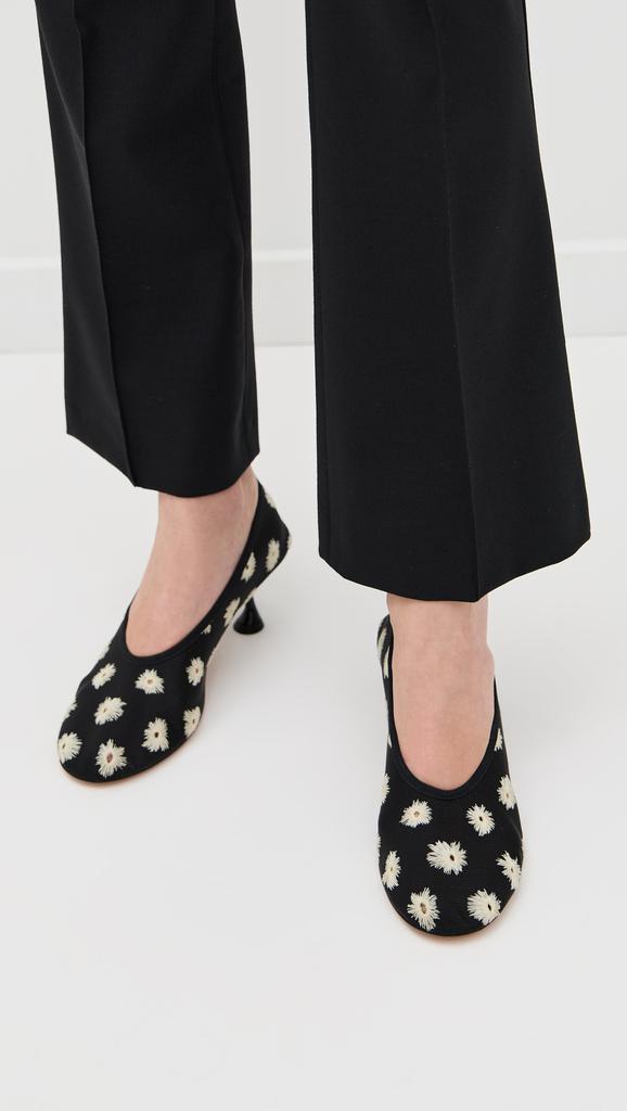 Proenza Schouler Tee Embroidered Pumps