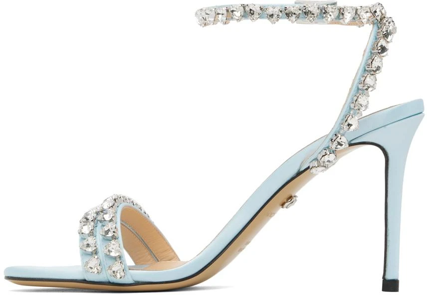 Mach & Mach Blue Audrey 95 Heeled Sandals 3