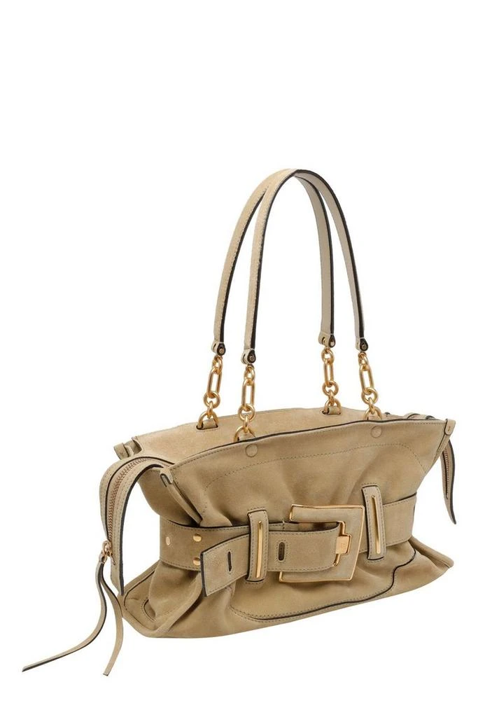 Balmain Balmain Anthem Buckled Zip-Up Shoulder Bag 3