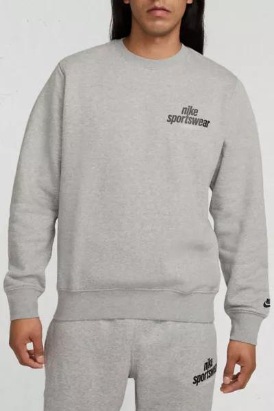 NIKE Nike Club Graphic Crew Neck Sweatshirt