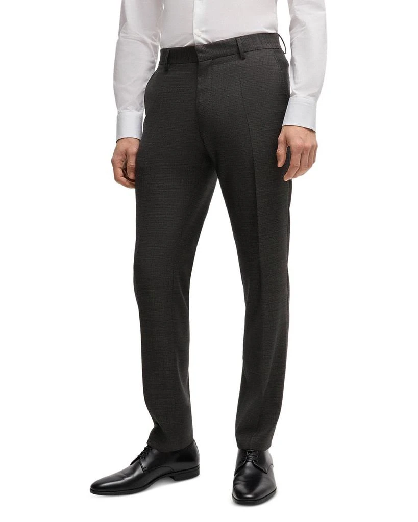 Hugo Boss H-Huge Weave Textured Wool Slim Fit Suit 2