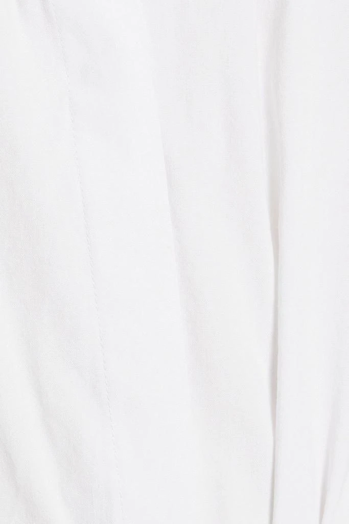 Vince Linen-blend midi dress 4