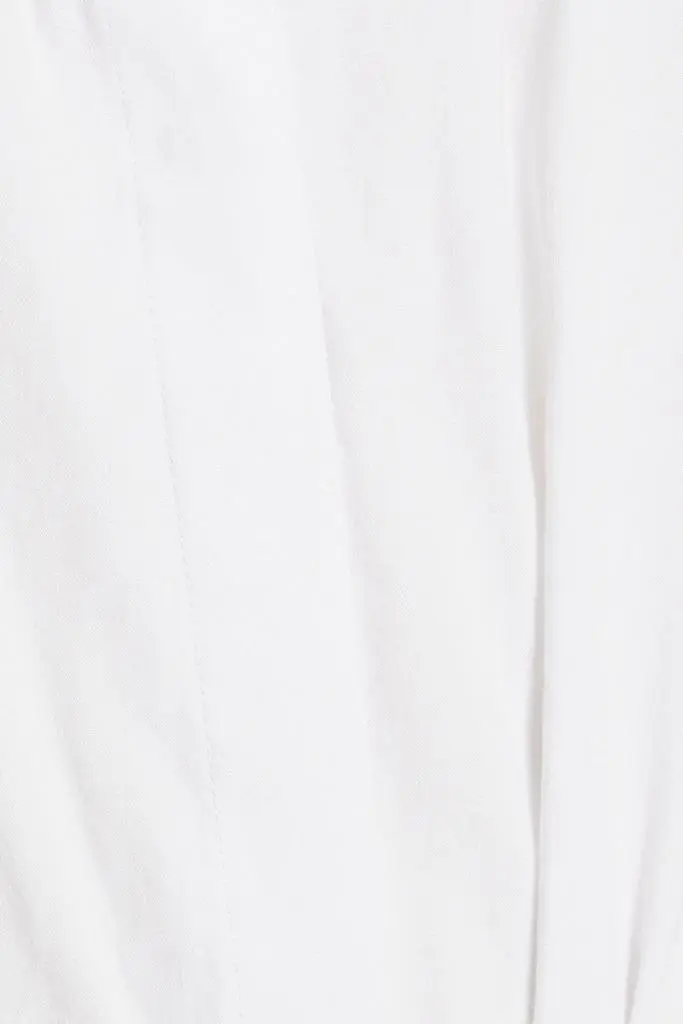 Vince Linen-blend midi dress 4