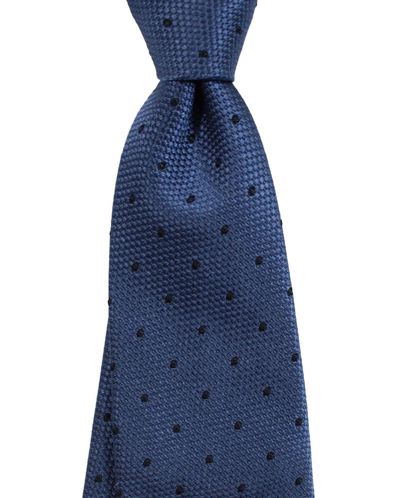 Brunello Cucinelli Dotted Midnight Blue Men's Tie