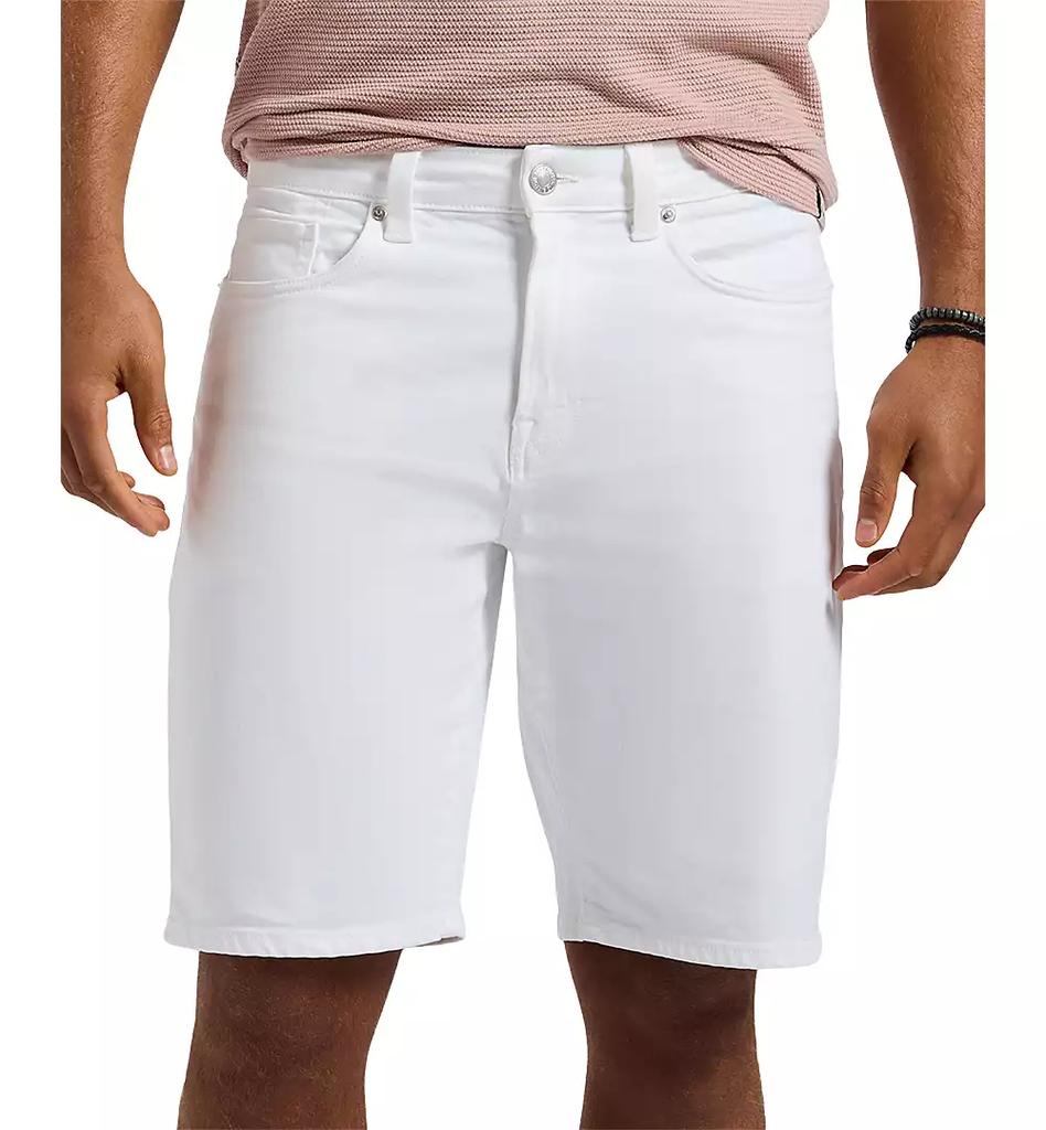 BUFFALO David Bitton Men's Dean Relaxed-Straight Fit 10-1/2' Denim Shorts