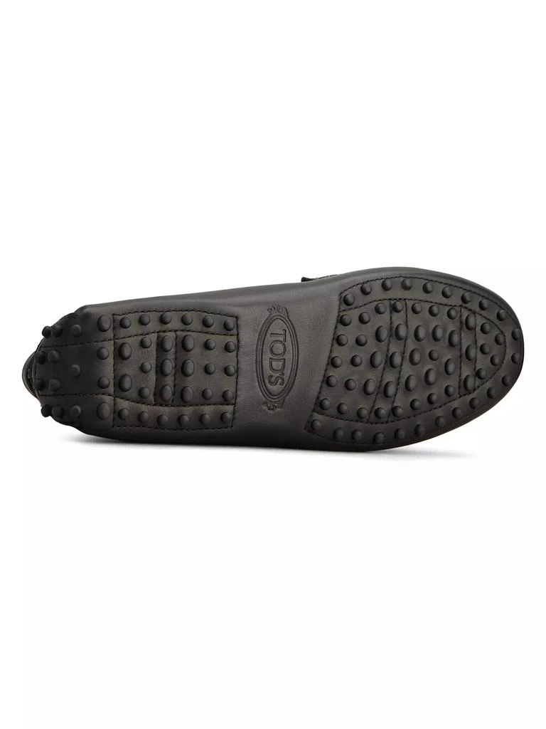 Tod's Logo-Accented Leather Driving Loafers 5
