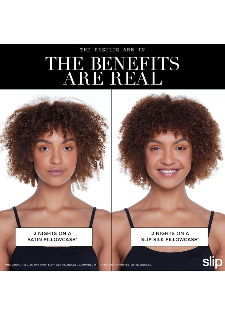 Slip Pure Silk Queen Pillowcase with Lace Trim - Sweetie 5