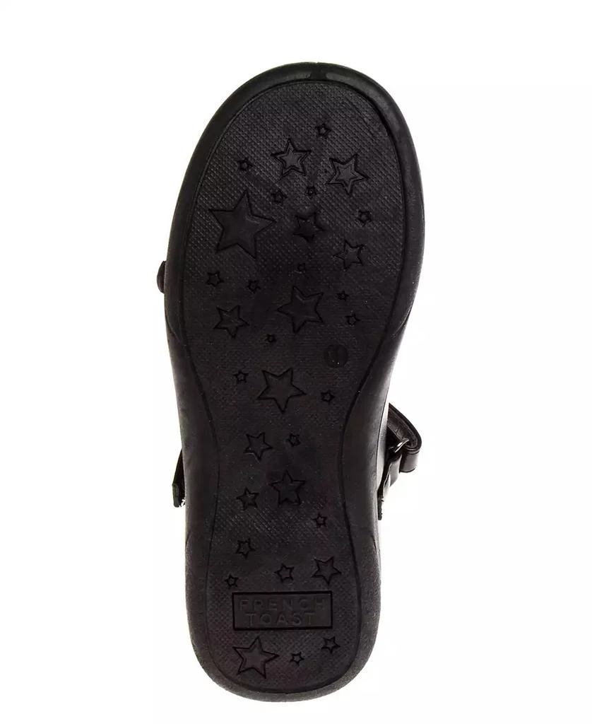French Toast Little Girls School Hook and Loop Closure Shoes 5