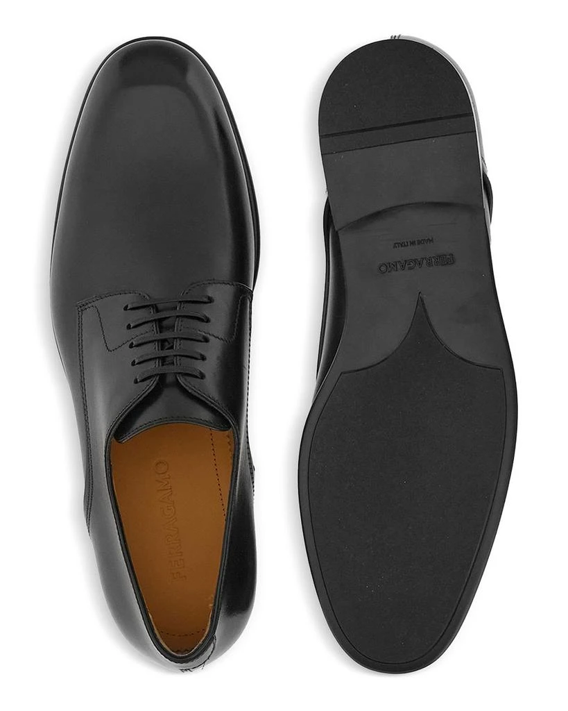 Salvatore Ferragamo Men's Fosco West Lace Up Leather Derby Shoes 3