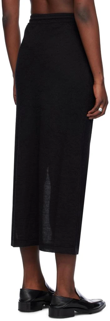 LAUREN MANOOGIAN Black Layer Maxi Skirt 3