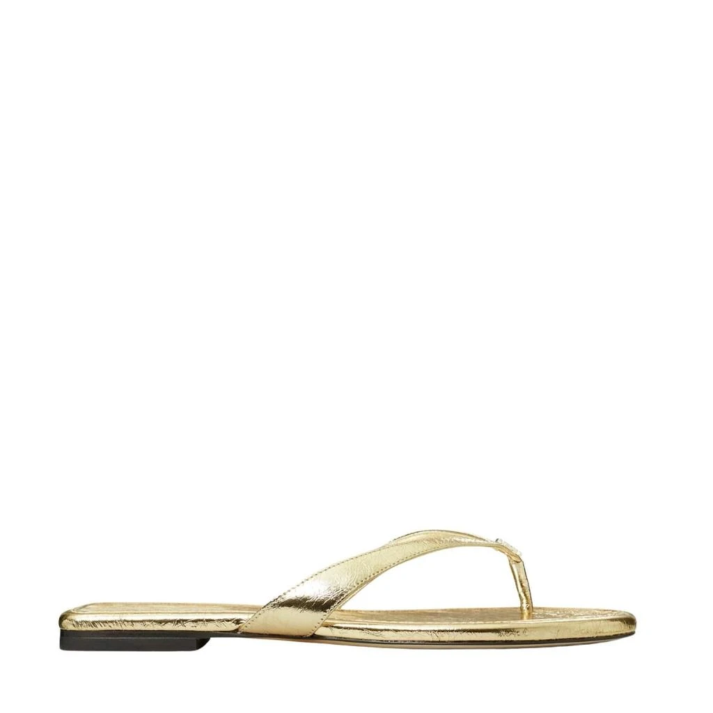 Tory Burch Classic Flip Flop In Spark Gold 3