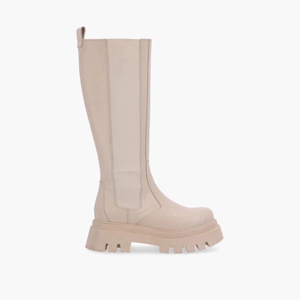 ALOHAS Katiuska Cream Leather Boots 1