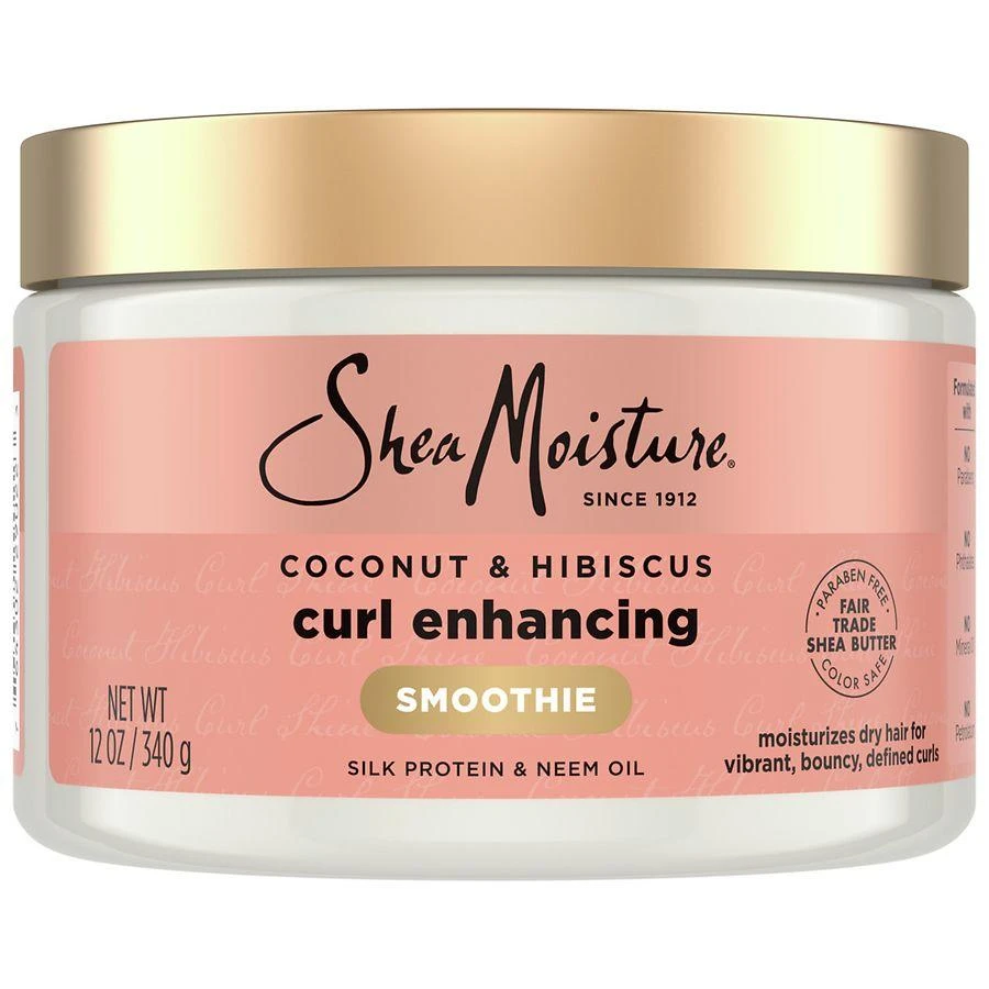 SheaMoisture Smoothie Curl Enhancing Cream Coconut and Hibiscus 1