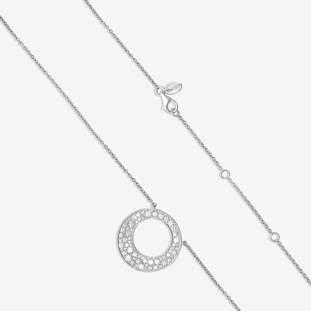 Mémoire Mémoire Eternal Star 18K White Gold Diamond Pendant Necklace FNES101 3