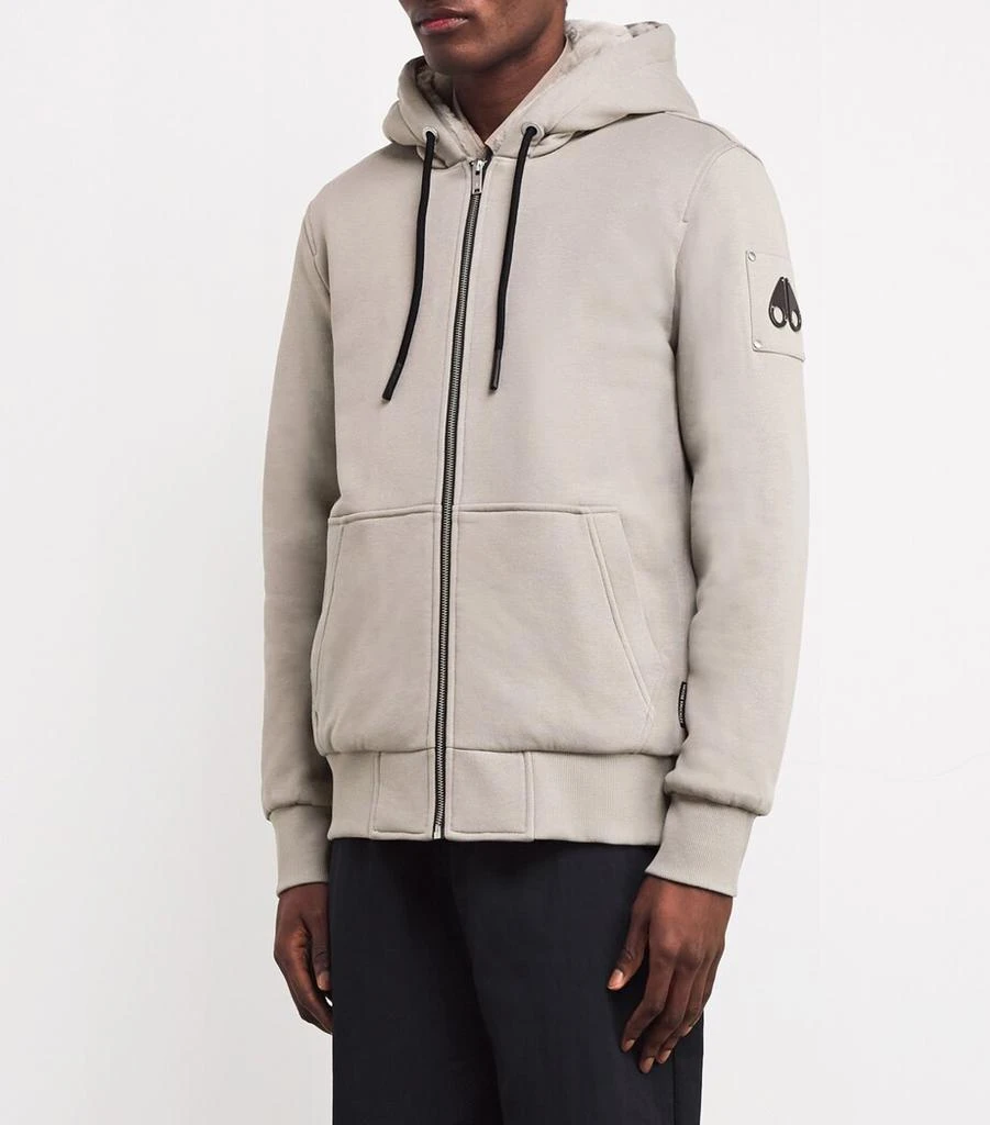 Moose Knuckles Classic Bunny Zip-Up Hoodie 3