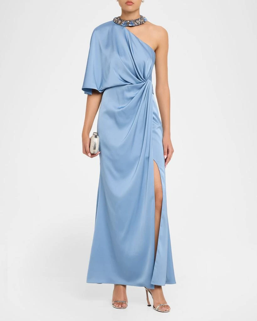 light blue denim dress Buy Light Blue Denim Midaxi Dress Online