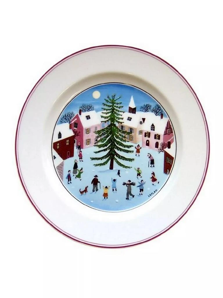 Villeroy & Boch Naif Christmas Salad Plate 1
