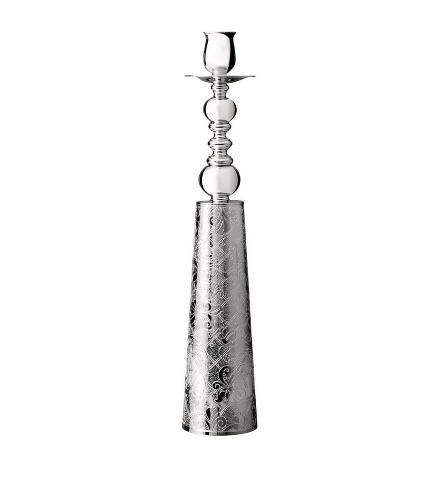 Christofle Silver-Plated Jardin d'Eden Candlestick