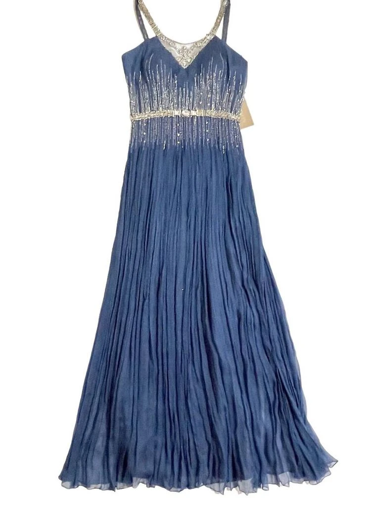 green emerald velvet dress MIGNON