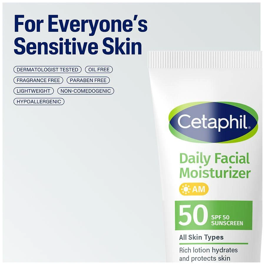 Cetaphil Daily Facial Moisturizer SPF 50 9