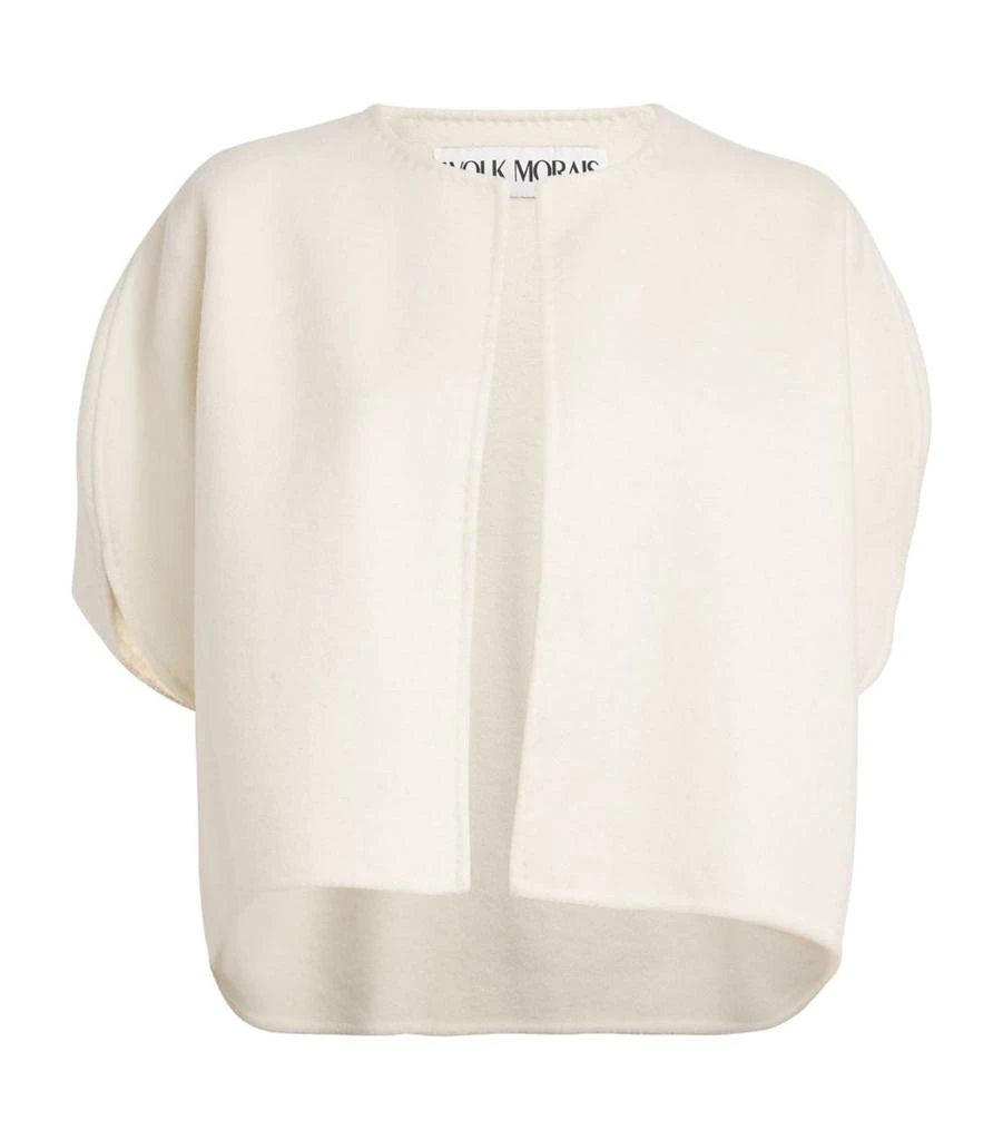 WOLK MORAIS Cashmere Cocoon Cape 1