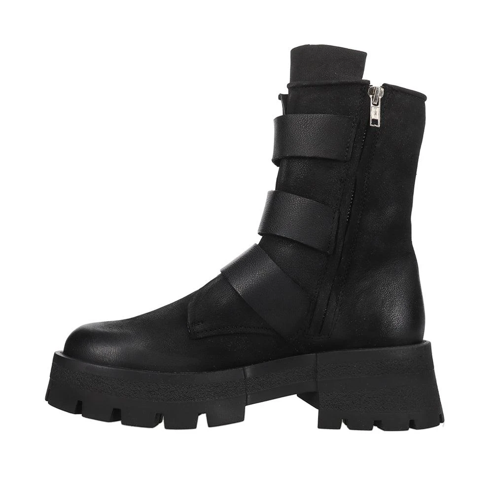 Steve Madden Roland Round Toe Zippered Motorcycle Boots 3