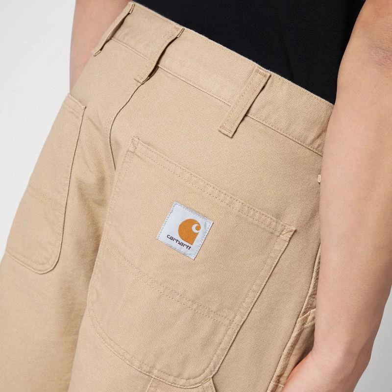 Carhartt WIP Dusty Brown Rinsed Double Knee Pant 6