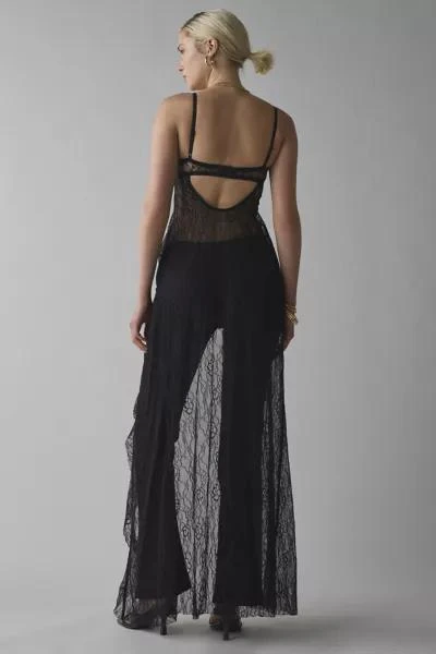 Jaded London Jaded London Astoria Lace Bralette Maxi Top 3