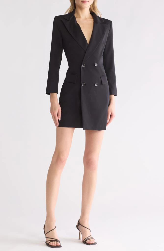 AREA Jax Double Breasted Blazer Dress 1