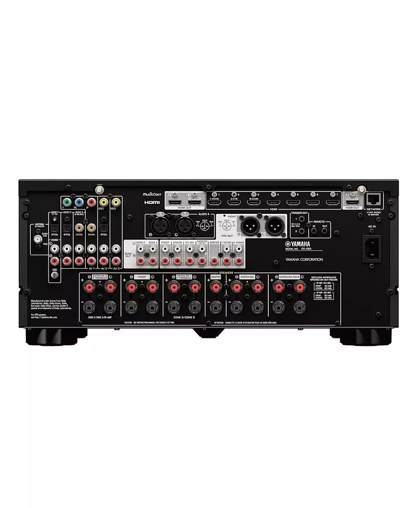 Yamaha RX-A6A AVENTAGE 9.2-channel AV Receiver with Music Cast 3