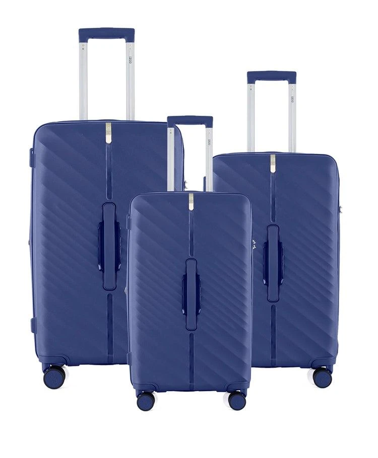 IZOD IZOD Gail Polycarbonate Hard shell Expandable Lightweight 3 Piece Luggage Set 7