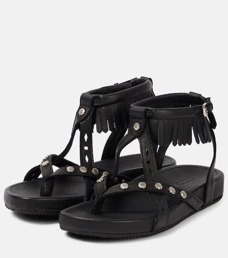 Isabel Marant Silya studded leather sandals 4