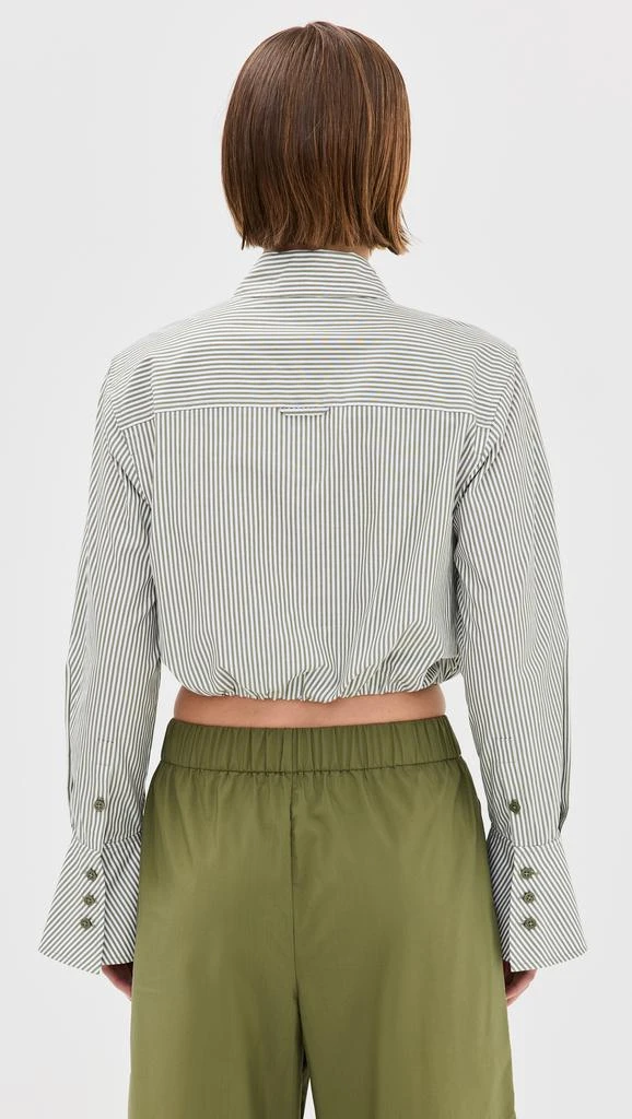 SIMKHAI Blythe Cropped Button Down Top 3