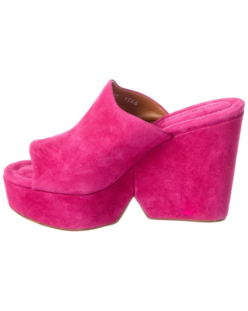 Clergerie Dolcy9 Suede Platform Sandal