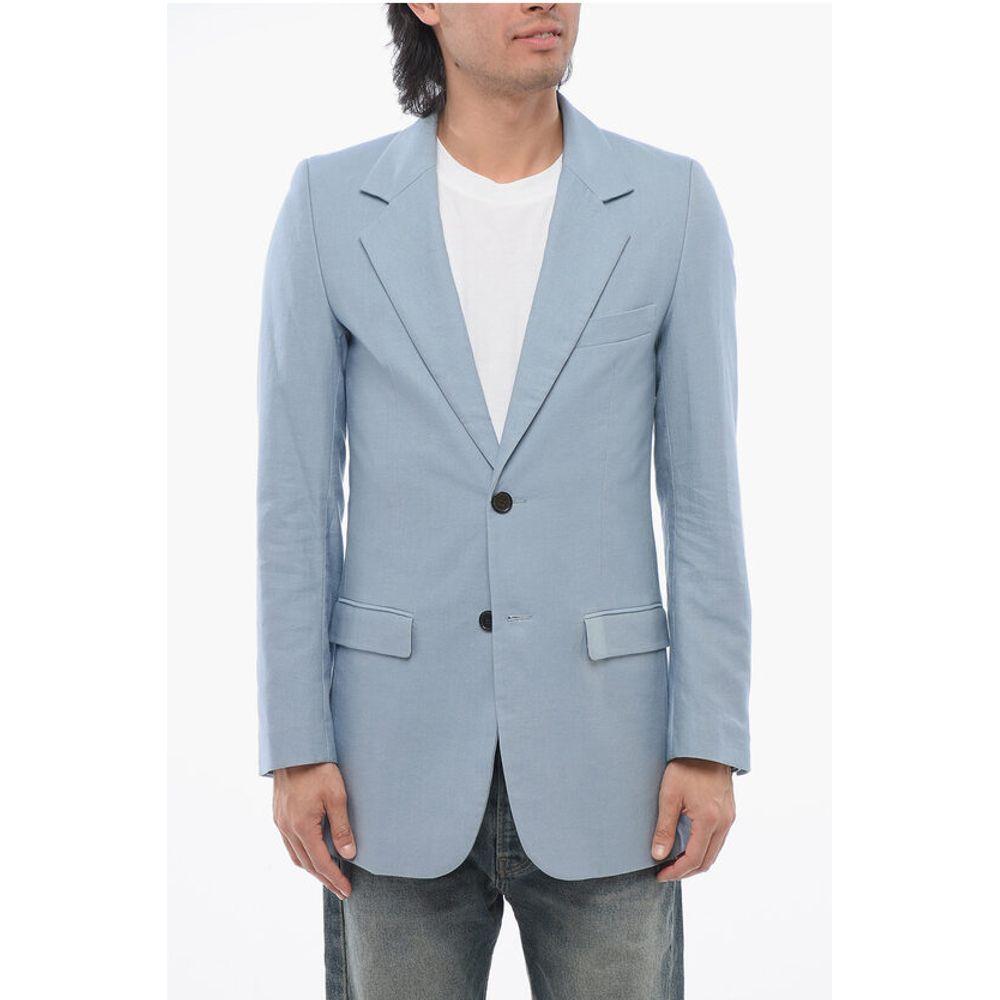 Viktor & Rolf Twill Cotton Slim Fit Blazer with Flap Men's Pockets