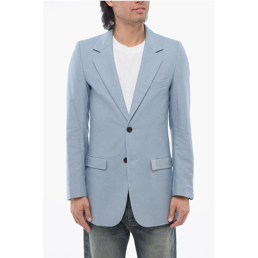 Viktor & Rolf Twill Cotton Slim Fit Blazer with Flap Men's Pockets 1