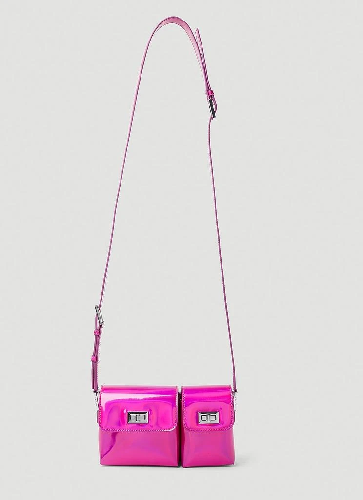 By Far By Far Baby Billy Iridescent Shoulder Bag 4