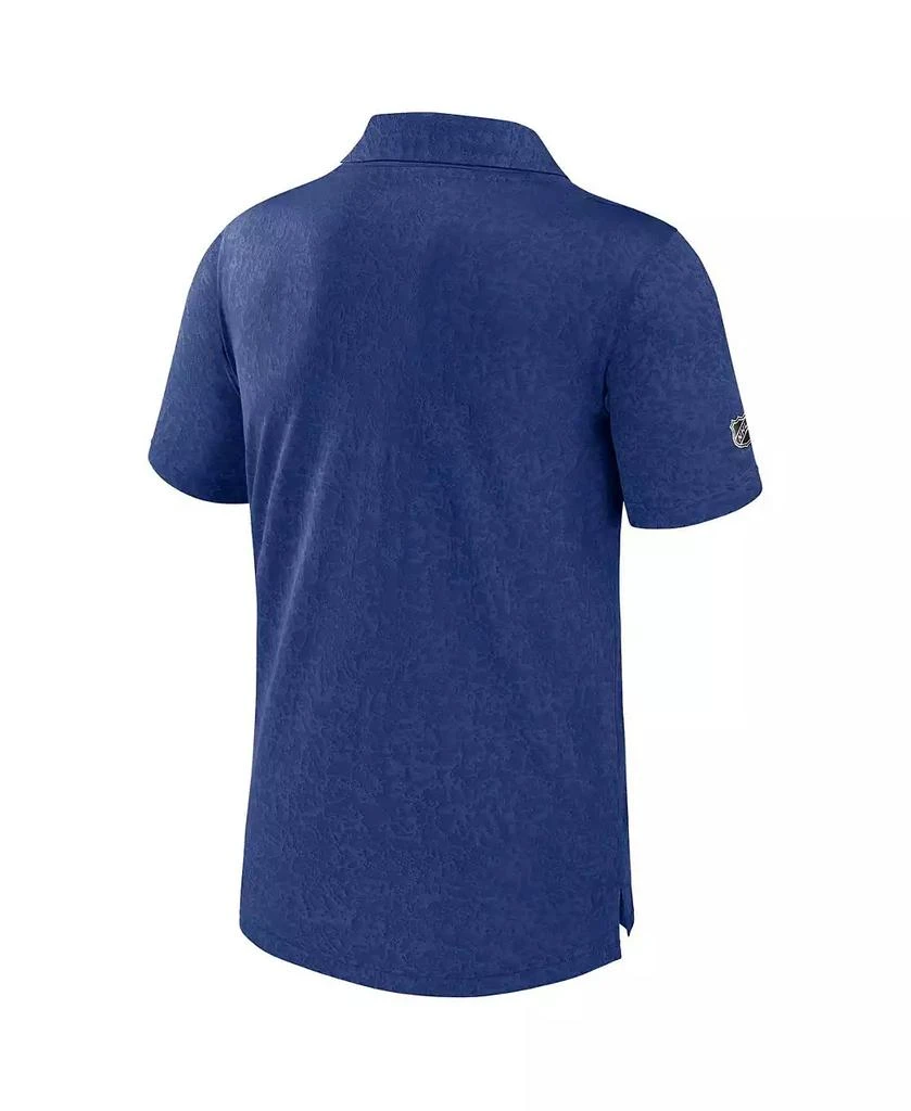 Fanatics Men's Royal Buffalo Sabres Authentic Pro Jacquard Polo Shirt 3