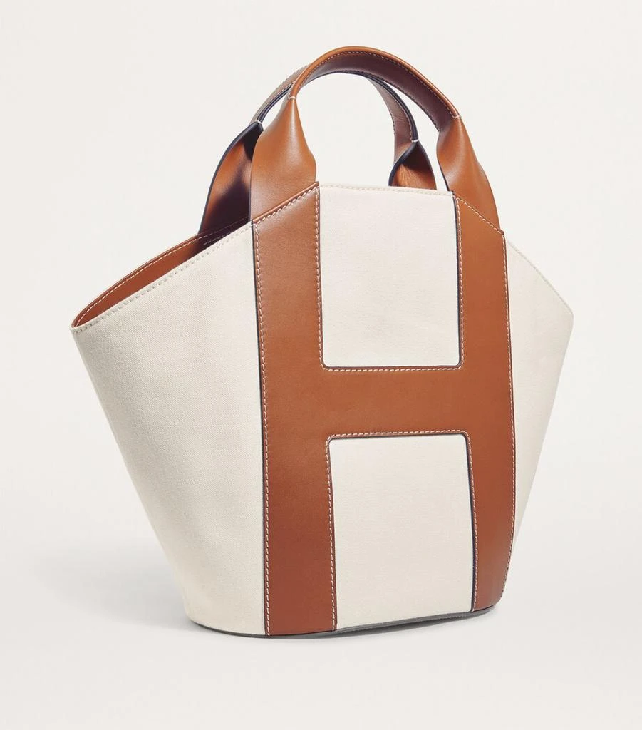 Harrods Medium Canvas Tote Bag 3