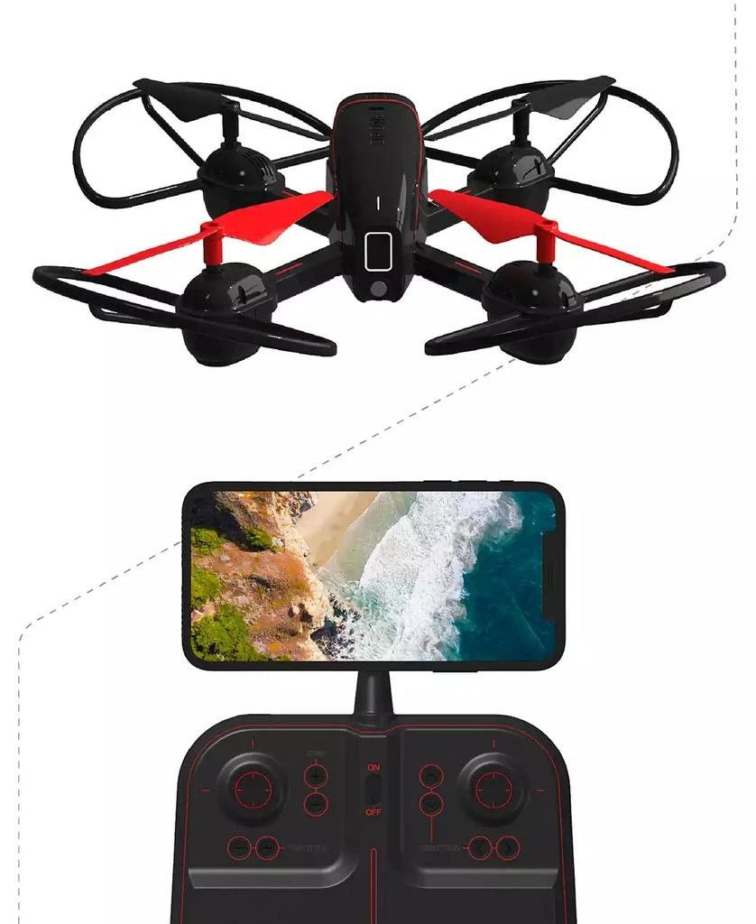 Sharper Image Streaming Camera Mach X-Video Drone 6