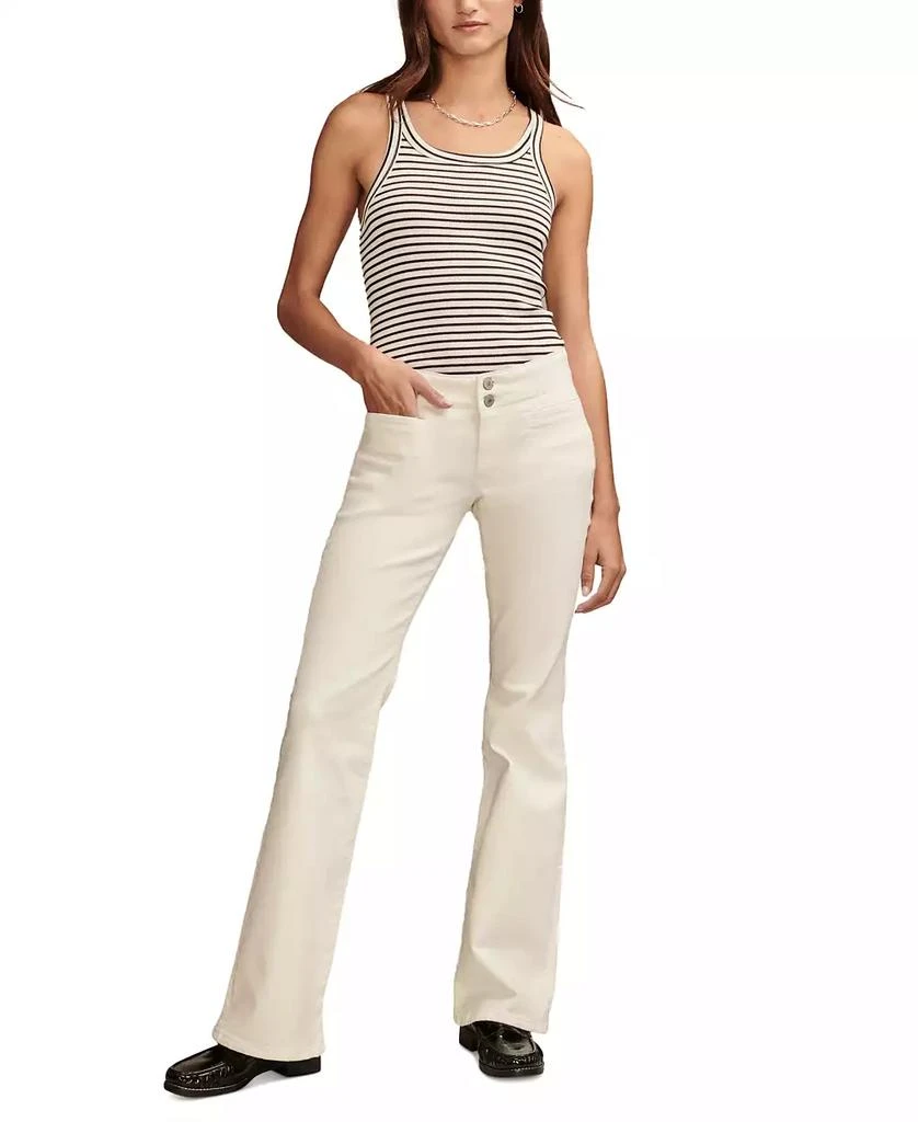 Lucky Brand Women's Mid-Rise Sweet-Flare Jeans 4