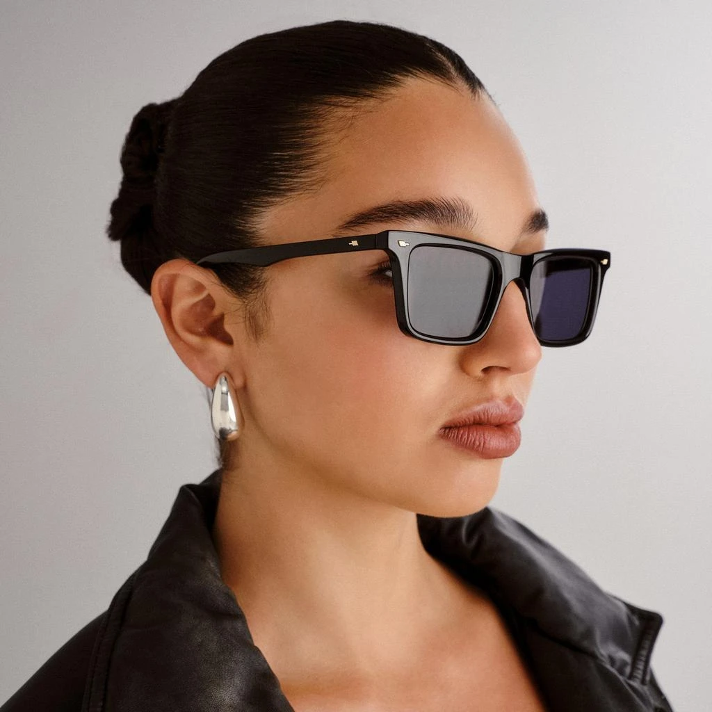 Le Specs Broski Acrylic D-Frame Sunglasses 5
