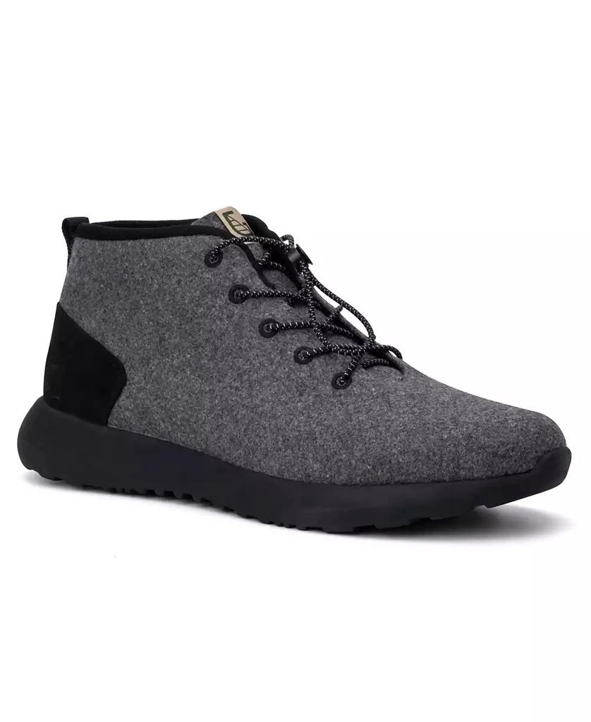 Hybrid Green Label Men's Elwood High Top Sneakers 1