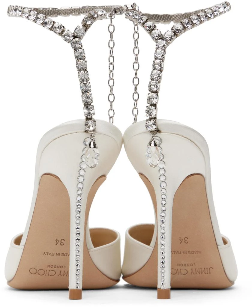 Jimmy Choo Off-White Saeda 100 Heels 2